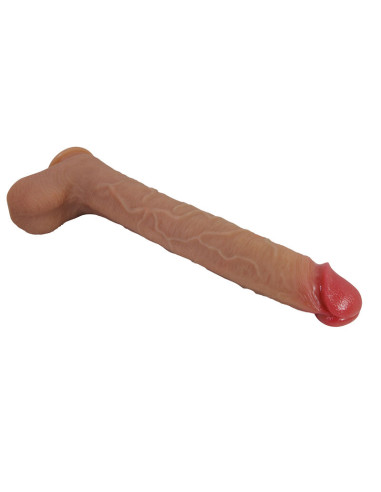 PRETTY LOVE TERIN PLUS REALISTIC SILICONE DILDO WITH SUCTION CUP 376 CM O 55 CM