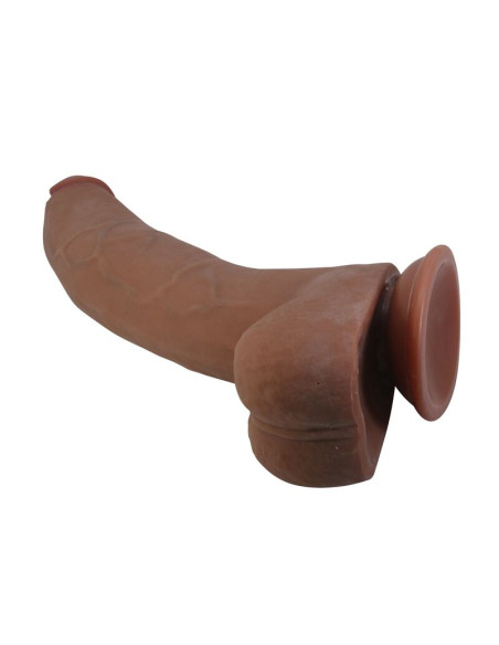 PRETTY LOVE ULRIC REALISTIC FLEXIBLE DILDO 26 CM O 55 CM TPE BROWN