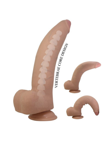 PRETTY LOVE QUINLAN REALISTIC DILDO 26 CM O 55 CM NATURAL