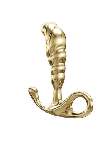 PRETTY LOVE JACK ZINC ALLOY PROSTATE MASSAGER GOLD