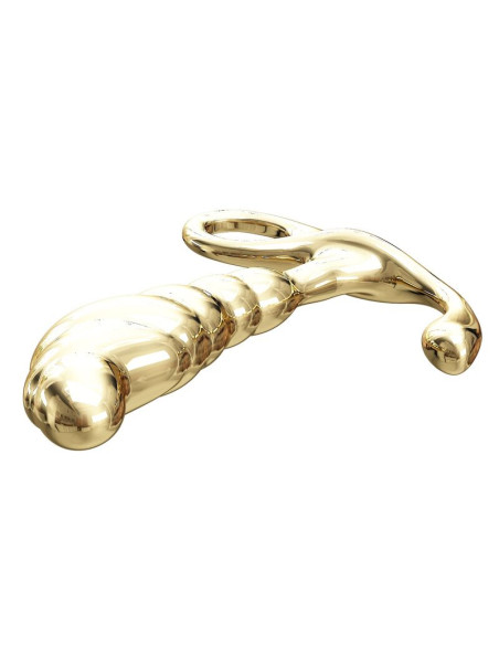 PRETTY LOVE JACK ZINC ALLOY PROSTATE MASSAGER GOLD