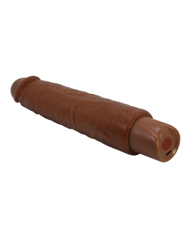 PRETTY LOVE GAVIN REALISTIC VIBRATOR 25 CM O 5 CM BROWN