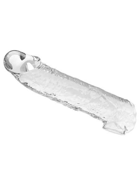PRETTY LOVE ADJUSTABLE PENIS EXTENSION SLEEVE 26 CM O 4 CM TRANSPARENT