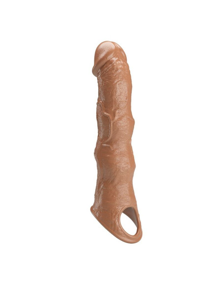 PRETTY LOVE ADJUSTABLE PENIS EXTENSION SLEEVE 28 CM O 45 CM BROWN
