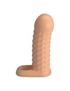 PRETTY LOVE WOLFRAM PENIS EXTENSION SLEEVE 115 CM O 38 CM NATURAL 2