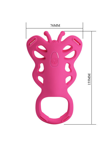 PRETTY LOVE BUTTERFLY APP CONTROL PANTY MASSAGER PINK
