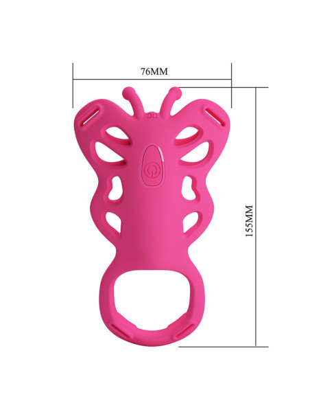 PRETTY LOVE BUTTERFLY APP CONTROL PANTY MASSAGER PINK