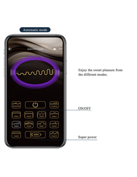 PRETTY LOVE BUTTERFLY APP CONTROL PANTY MASSAGER PINK