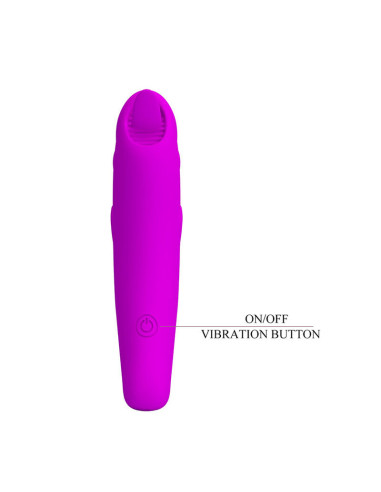 PRETTY LOVE PETERSON HONEY FINGER RECHARGEABLE FINGER VIBRATOR PURPLE