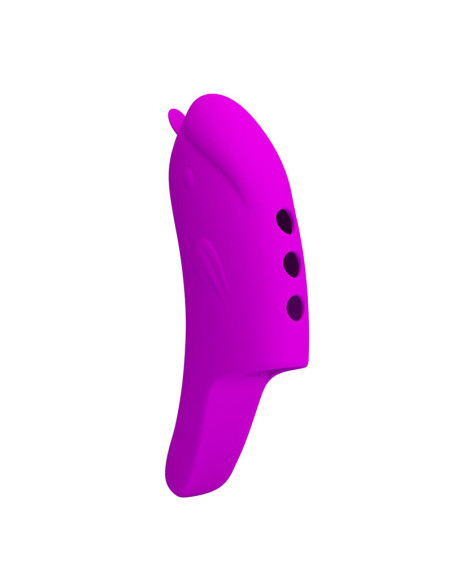 PRETTY LOVE PETERSON HONEY FINGER RECHARGEABLE FINGER VIBRATOR PURPLE