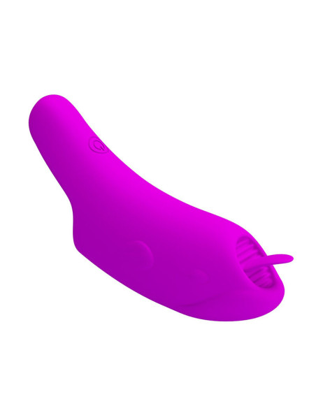 PRETTY LOVE PETERSON HONEY FINGER RECHARGEABLE FINGER VIBRATOR PURPLE