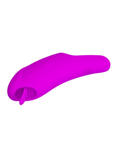 PRETTY LOVE PETERSON HONEY FINGER RECHARGEABLE FINGER VIBRATOR PURPLE