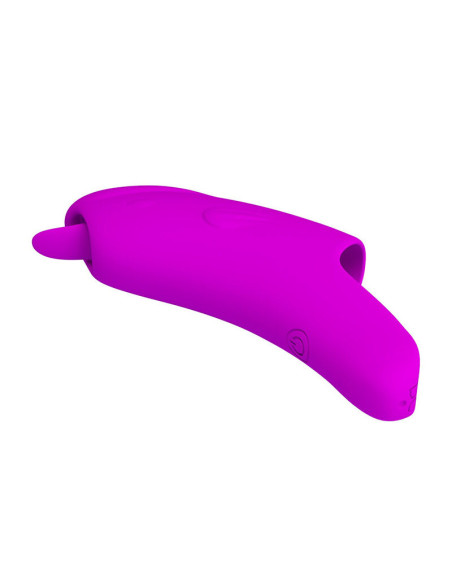 PRETTY LOVE PETERSON HONEY FINGER RECHARGEABLE FINGER VIBRATOR PURPLE
