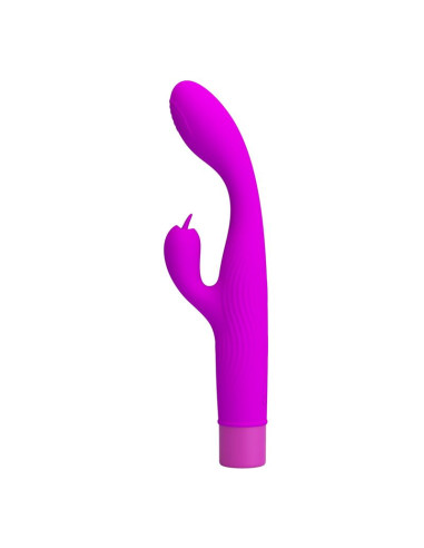PRETTY LOVE JENE DUAL STIMULATION G SPOT AND CLITORAL VIBRATOR PURPLE