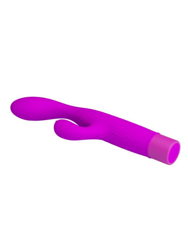 PRETTY LOVE JENE DUAL STIMULATION G SPOT AND CLITORAL VIBRATOR PURPLE