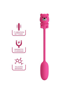 PRETTY LOVE OLSON RECHARGEABLE BULLET VIBRATOR WITH WIRED CONTROLLER PINK 2