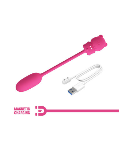 PRETTY LOVE OLSON RECHARGEABLE BULLET VIBRATOR WITH WIRED CONTROLLER PINK