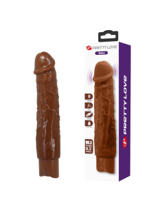 PRETTY LOVE DUKE REALISTIC VIBRATOR 235 CM O 48 CM BROWN