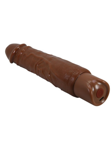 PRETTY LOVE DUKE REALISTIC VIBRATOR 235 CM O 48 CM BROWN