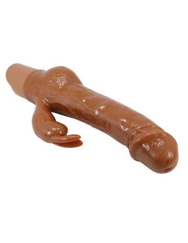 PRETTY LOVE ELLISON REALISTIC RABBIT VIBRATOR 226 CM O 42 CM BROWN