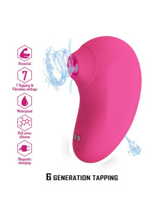 PRETTY LOVE ARILA RECHARGEABLE CLITORAL SUCTION STIMULATOR WITH VIBRATION PINK 2