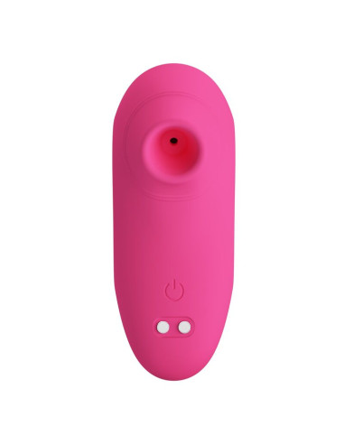 PRETTY LOVE ARILA RECHARGEABLE CLITORAL SUCTION STIMULATOR WITH VIBRATION PINK