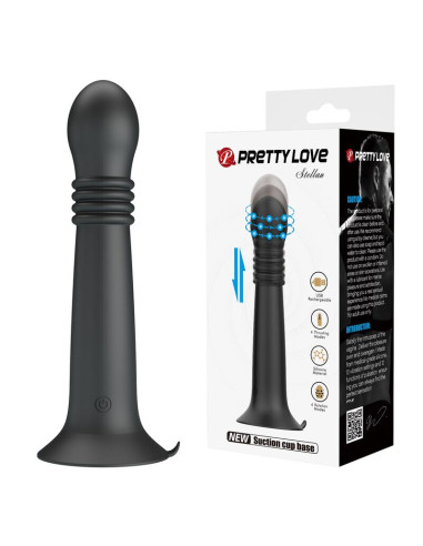 PRETTY LOVE STELLA USB RECHARGEABLE ROTATING AND THRUSTING MASSAGER
