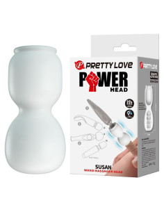 PRETTY LOVE SUSAN POWER HEAD WAND MASSAGER ATTACHMENT O 65 CM