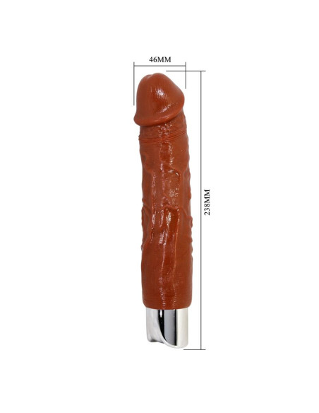 PRETTY LOVE PRO REALISTIC VIBRATOR 235 CM O 48 CM BROWN