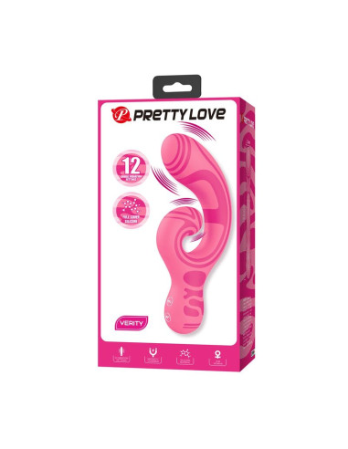 PRETTY LOVE VERITY USB RECHARGEABLE DOUBLE ENDED MASSAGER