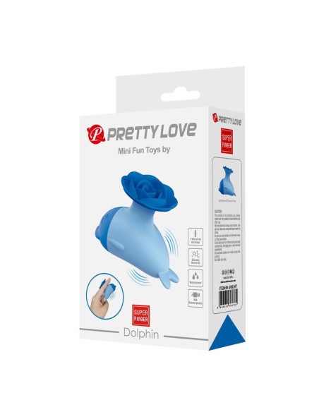 PRETTY LOVE DOLPHIN MINI USB RECHARGEABLE VIBRATOR