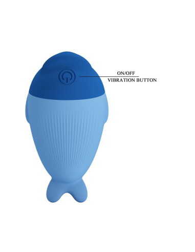 PRETTY LOVE DOLPHIN MINI USB RECHARGEABLE VIBRATOR