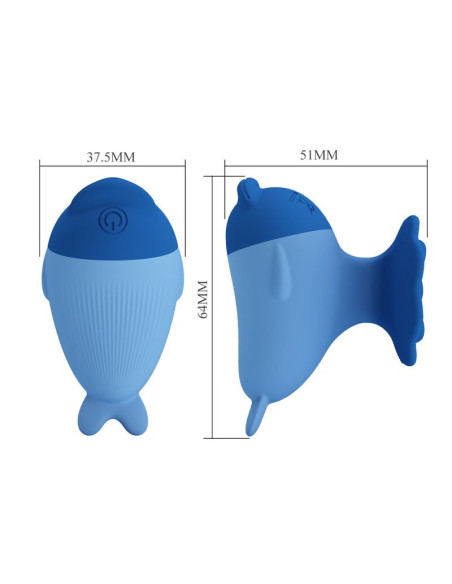 PRETTY LOVE DOLPHIN MINI USB RECHARGEABLE VIBRATOR
