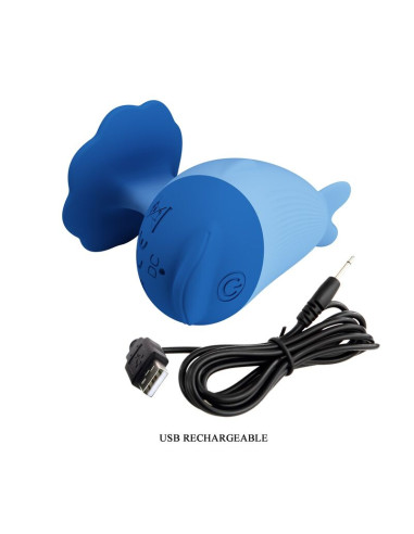 PRETTY LOVE DOLPHIN MINI USB RECHARGEABLE VIBRATOR
