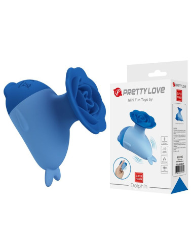 PRETTY LOVE DOLPHIN MINI USB RECHARGEABLE VIBRATOR