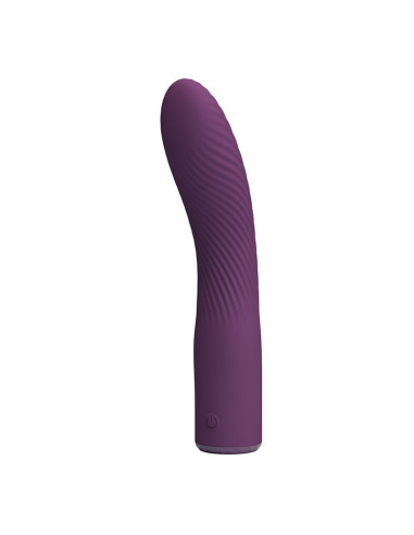 PRETTY LOVE KISSELL RECHARGEABLE VIBRATOR 10 FUNCTIONS PURPLE