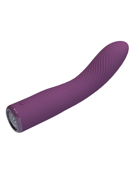PRETTY LOVE KISSELL RECHARGEABLE VIBRATOR 10 FUNCTIONS PURPLE
