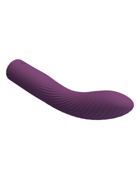 PRETTY LOVE KISSELL RECHARGEABLE VIBRATOR 10 FUNCTIONS PURPLE