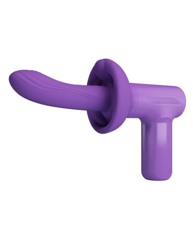 PRETTY LOVE VITO THRUSTING MASSAGE GUN 5 MODES PURPLE