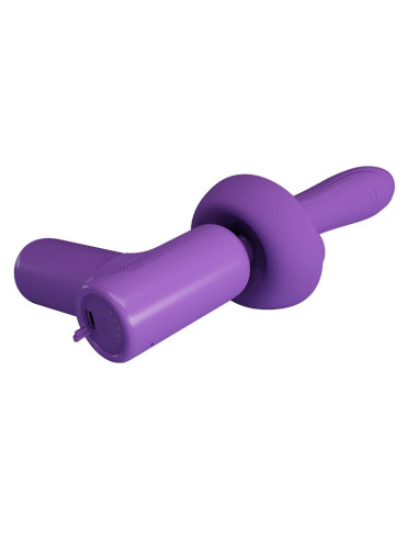 PRETTY LOVE VITO THRUSTING MASSAGE GUN 5 MODES PURPLE
