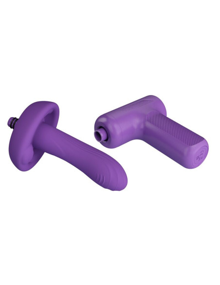 PRETTY LOVE VITO THRUSTING MASSAGE GUN 5 MODES PURPLE