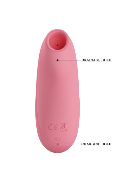 PRETTY LOVE OTIS CLITORAL SUCTION STIMULATOR 7 MODES PINK