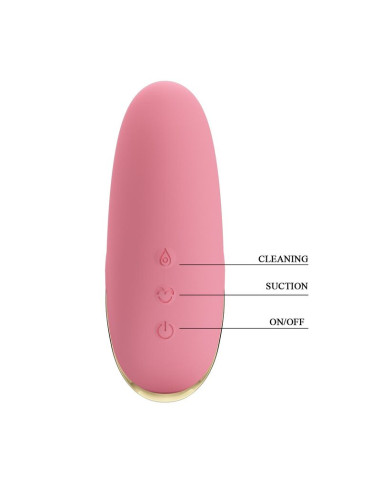 PRETTY LOVE OTIS CLITORAL SUCTION STIMULATOR 7 MODES PINK
