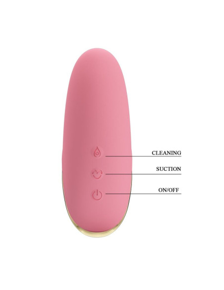 PRETTY LOVE OTIS CLITORAL SUCTION STIMULATOR 7 MODES PINK
