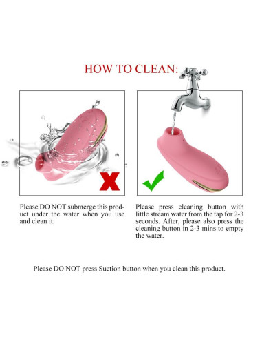 PRETTY LOVE OTIS CLITORAL SUCTION STIMULATOR 7 MODES PINK