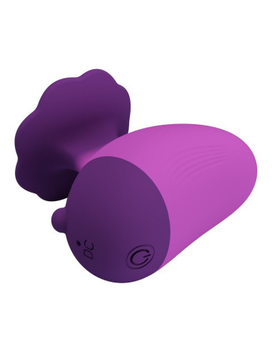 PRETTY LOVE RECHARGEABLE CLITORAL STIMULATOR 7 MODES PURPLE