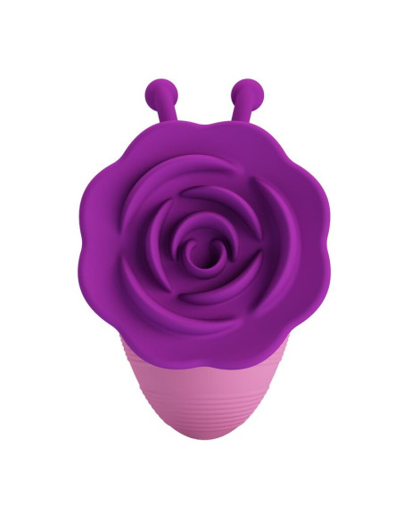 PRETTY LOVE LITTLE BEE RECHARGEABLE CLITORAL STIMULATOR 7 MODES PURPLE PINK