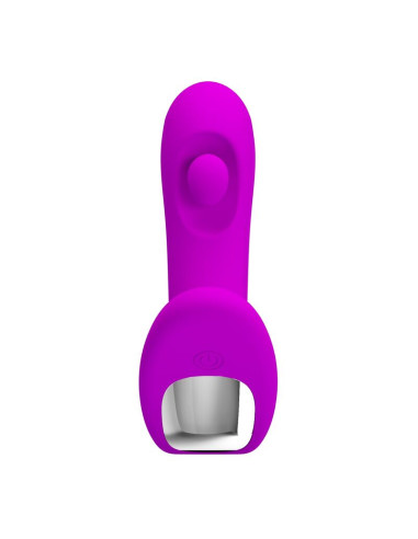 PRETTY LOVE BAUER RECHARGEABLE PROSTATE MASSAGER 12 MODES PURPLE