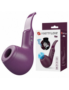 PRETTY LOVE PIPE STIMULATOR WITH 10 TAPPING SETTINGS PURPLE 2