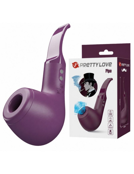 PRETTY LOVE PIPE STIMULATOR WITH 10 TAPPING SETTINGS PURPLE